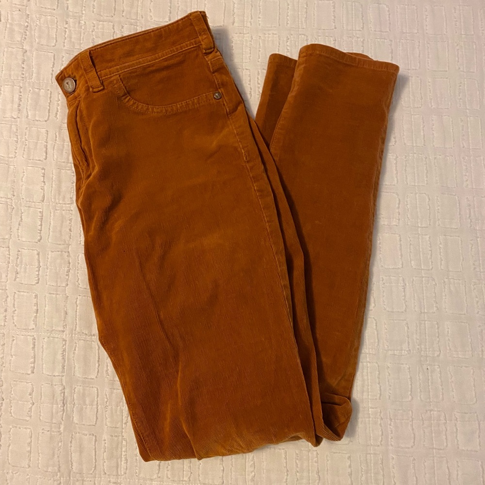 Anthropologie Pilcro and the Letterpress corduroy legging pants size 28 waist
